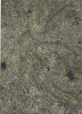 Тарханов Михаил Михайлович. Три композиции эбру в зелено-черно-бежевых тонах (две двухсторонние)